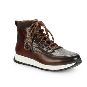 Magnanni Brown Leather Boots